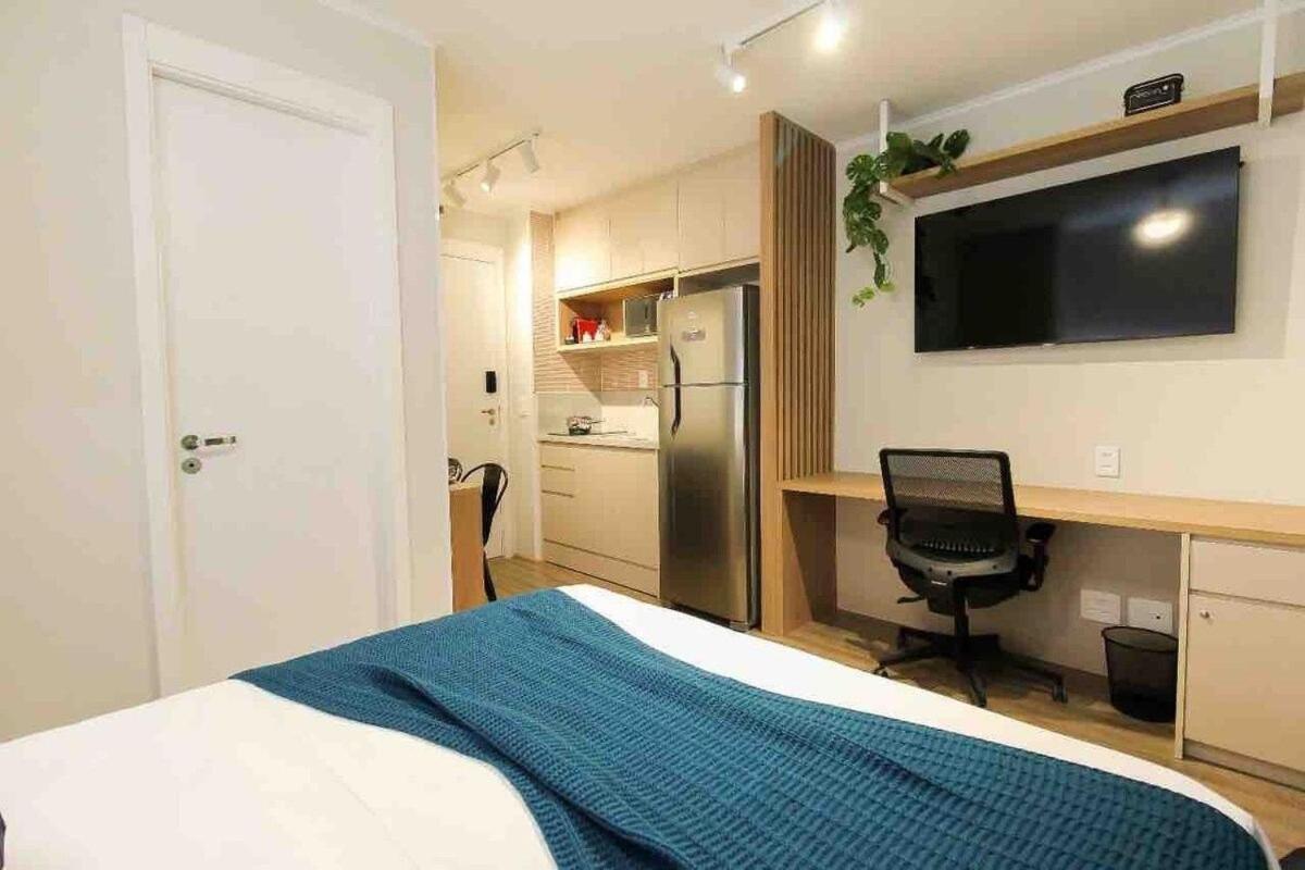 Апартаменты Mv90 - Studio Magnifico Prox Ao Bras Сан-Пауло Экстерьер фото